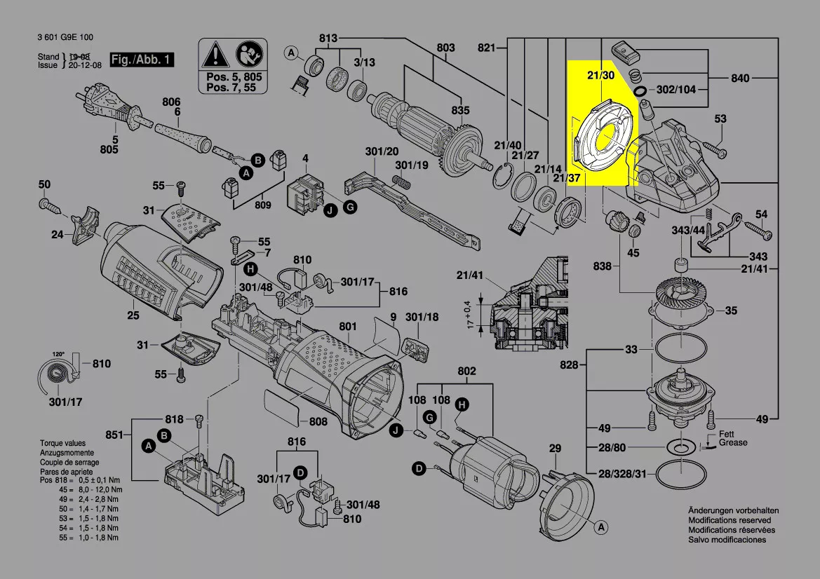 distributeur d´air réf. 1 600 591 048 BOSCH